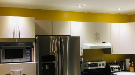 Orbit-R: Kitchen in Montreal, Quebec. Private residence.