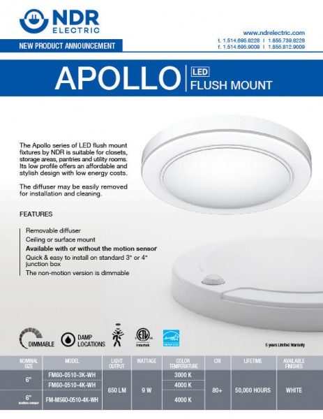 Sell Sheets: Apollo