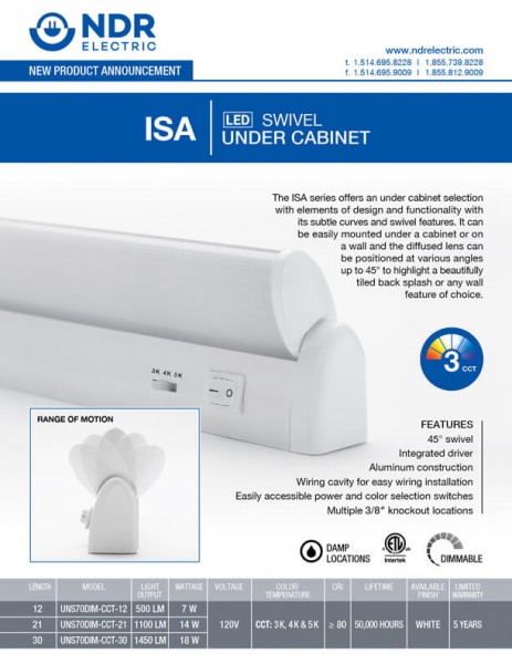Sell Sheets: ISA