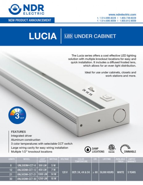 Sell Sheets: Lucia
