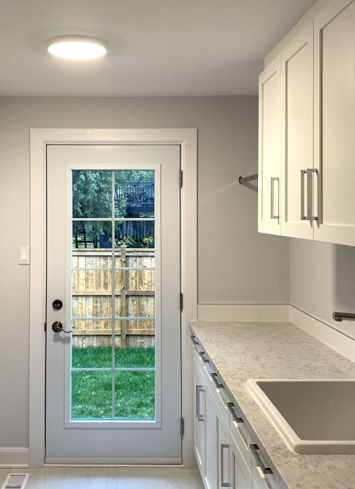 Aura: Kitchen in Montreal, Quebec. Private residence.