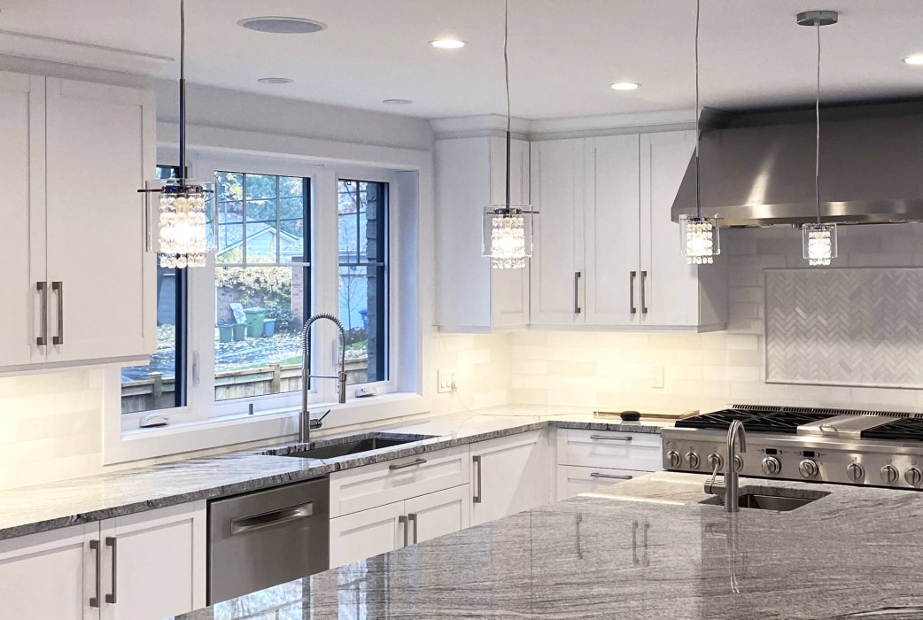 Lucia CCT: Kitchen in Montreal, Quebec. Private residence.