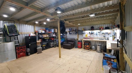 Apex 6”: Apex 6”  I  After installation in workshop. Private residence, USA.