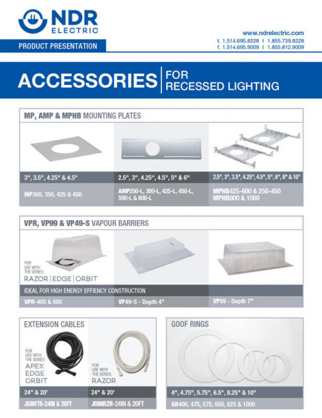 Sell Sheets: Accessories