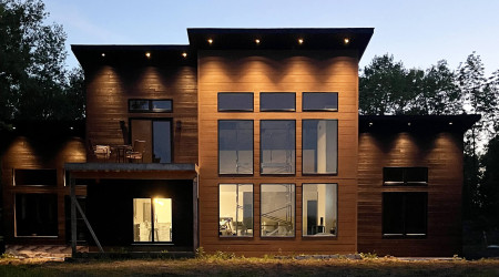 Orbit: Home in Winnipeg, Manitoba. Private residence.